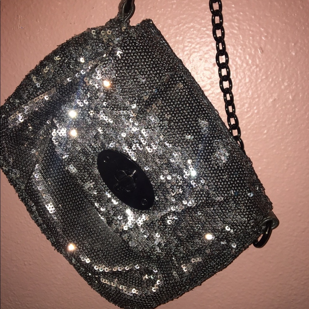 Loft sequin crossbody bag